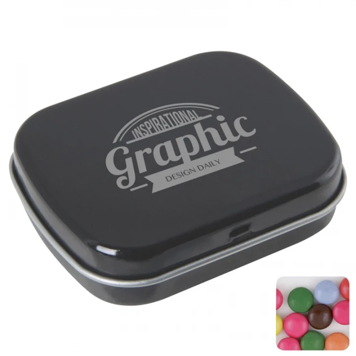 Flat Hinged Tin With Choco's