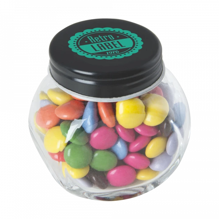 Small Glass Jar With Choco's