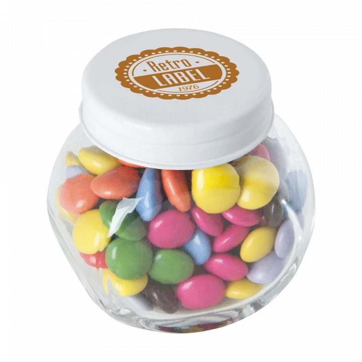 Small Glass Jar With Choco's