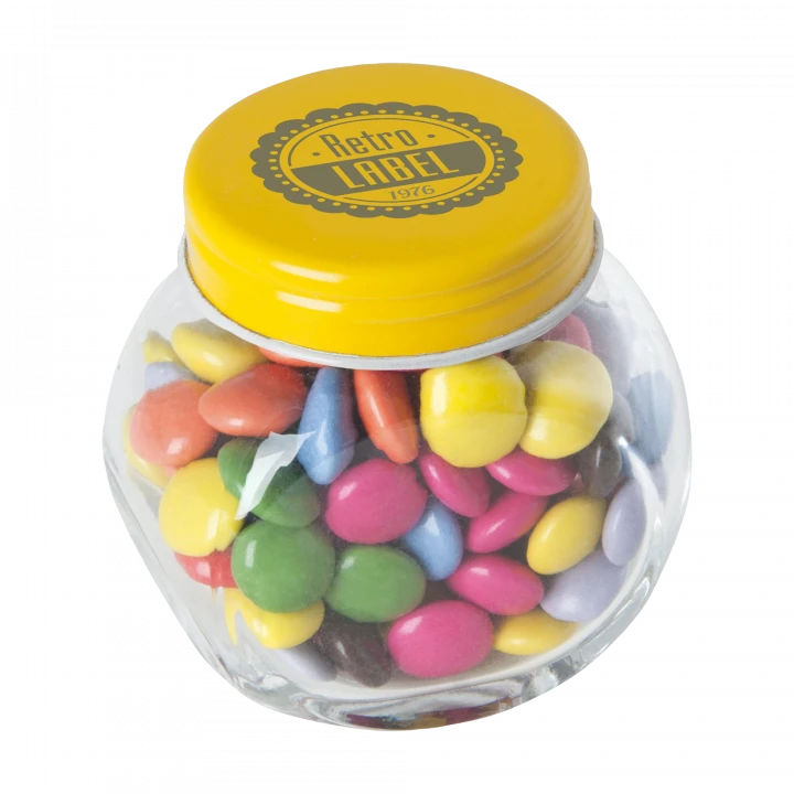 Small Glass Jar With Choco's
