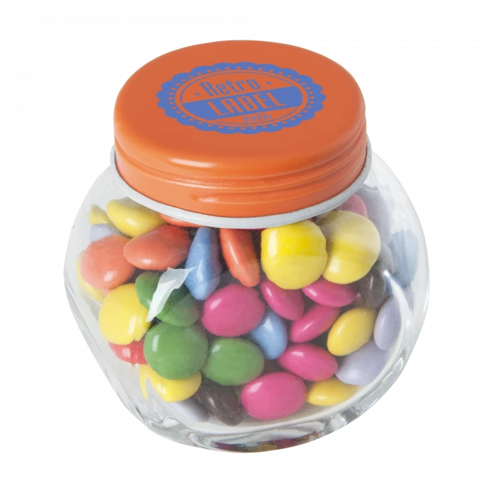 Small Glass Jar With Choco's
