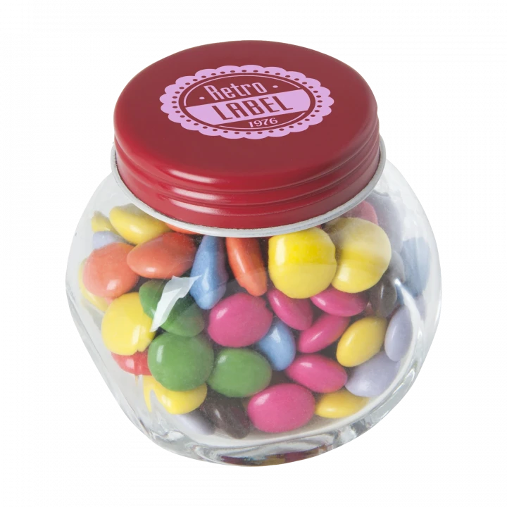 Small Glass Jar With Choco's