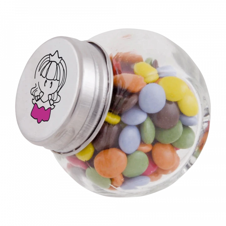 Small Glass Jar With Choco's