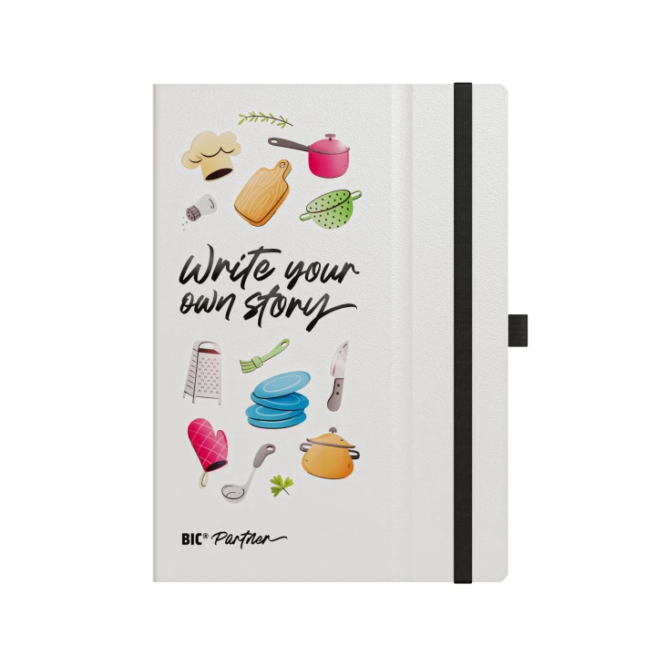 BIC® Partner A5 Hard Cover Notebook