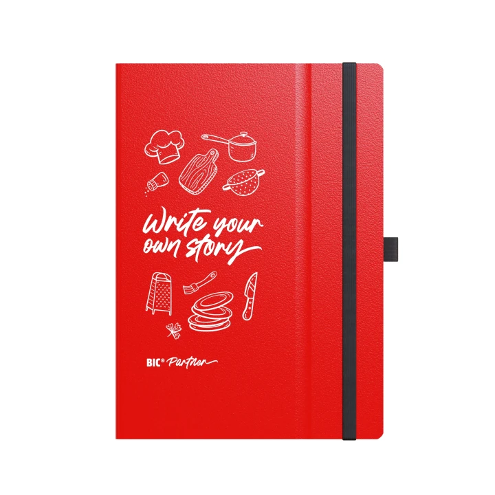 BIC® Partner A5 Hard Cover Notebook