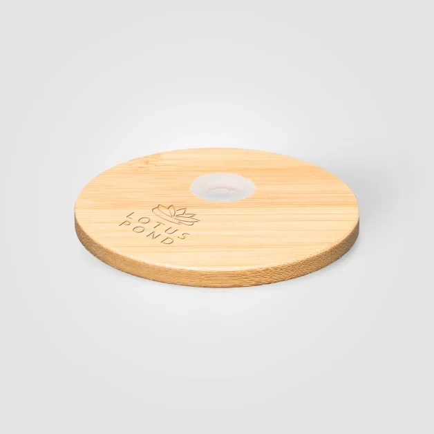 Cádiz Glass Bamboo Lid Tumbler - 500 ml