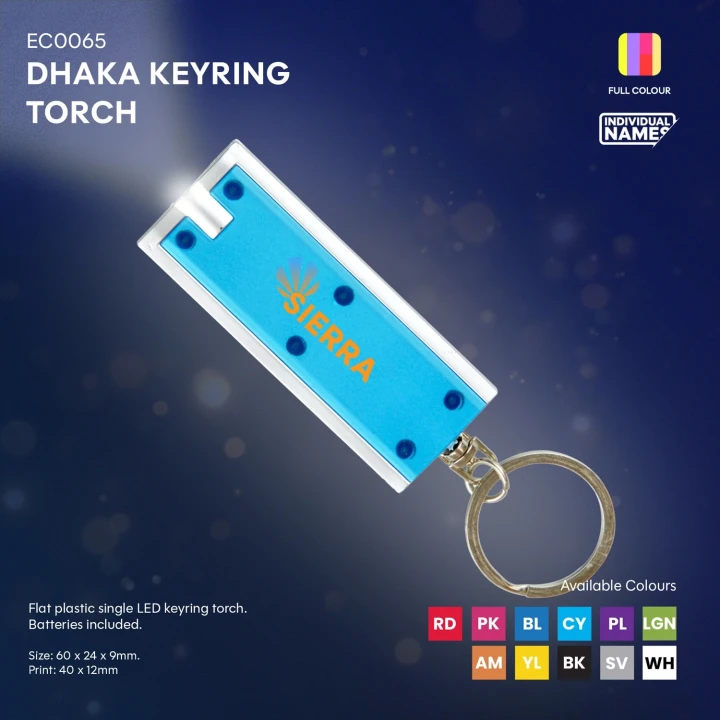 Dhaka LED Torch Keyring