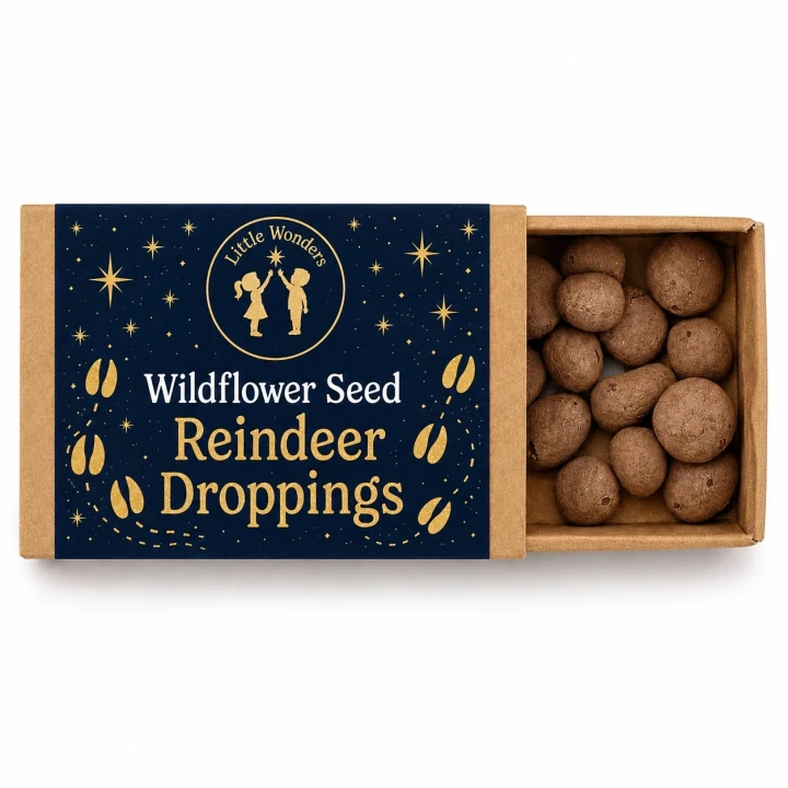 Reindeer Droppings Matchbox