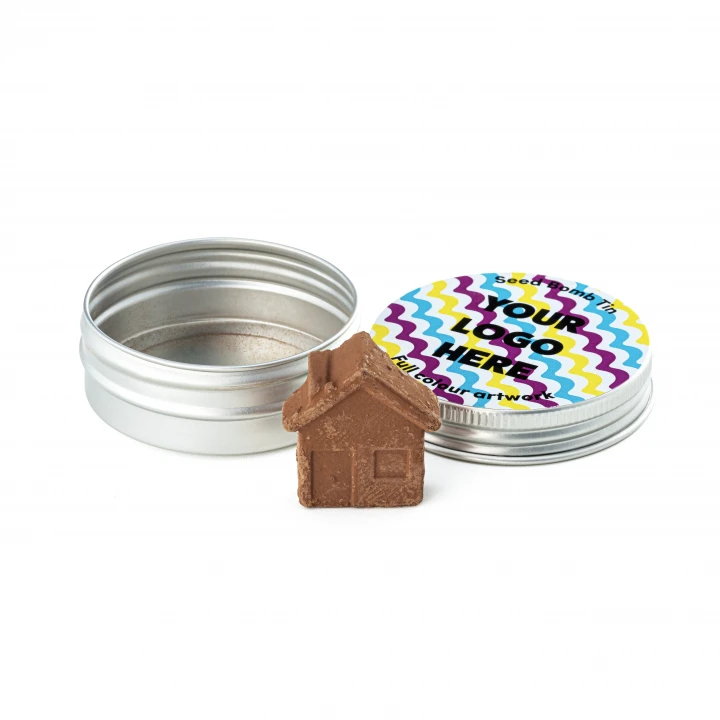 House Shaped Seed Bomb - Tin
