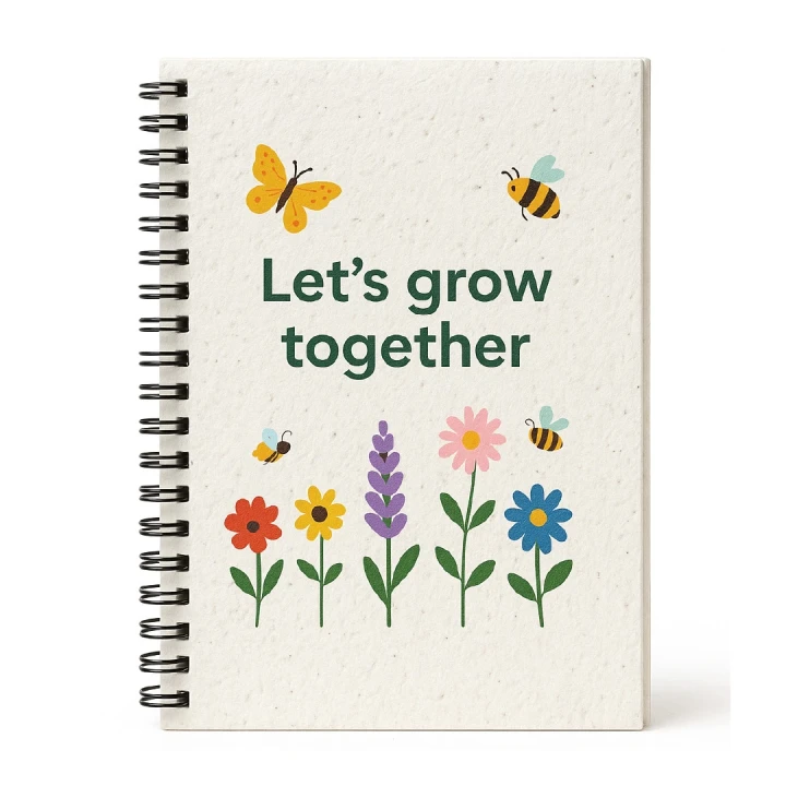 Seed Paper Notebook A5