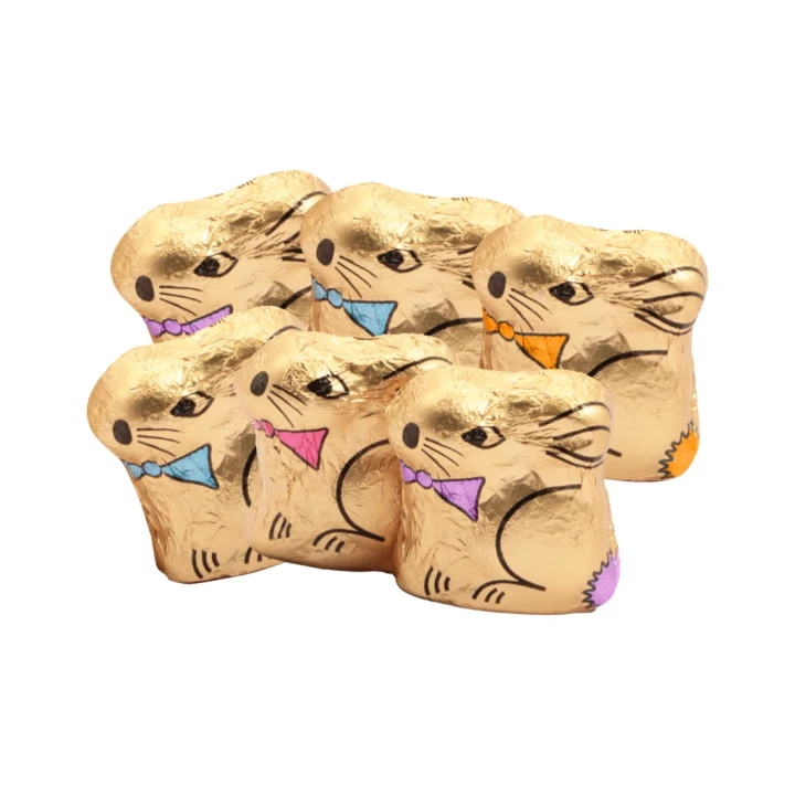 Eco Maxi Cube - Foiled Bunnies - x6
