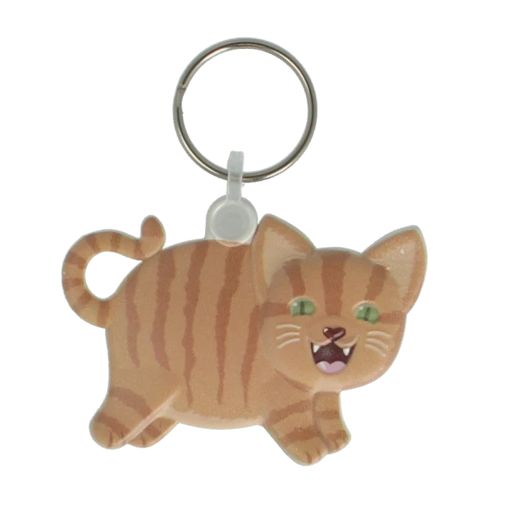 Cat FunKeys Keyring