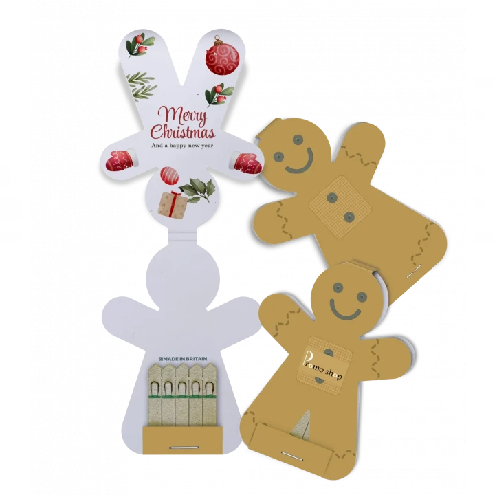 Gingerbread Man Seedsticks