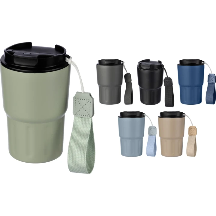 Louisa Stainless Steel Double Walled Travel Mug 320ml