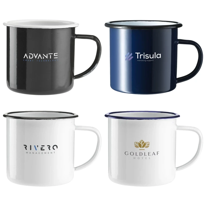 Retro Enamel Mug 350ml