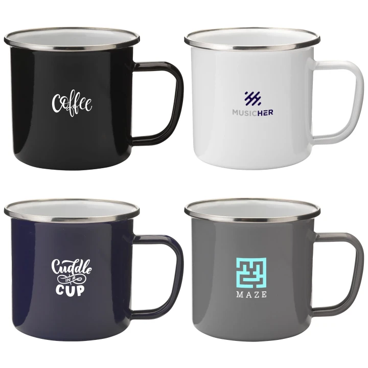 Retro Enamel Mug 350ml