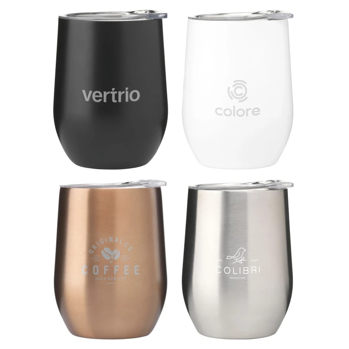 Recycled Steel Double Walled Mug 350ml