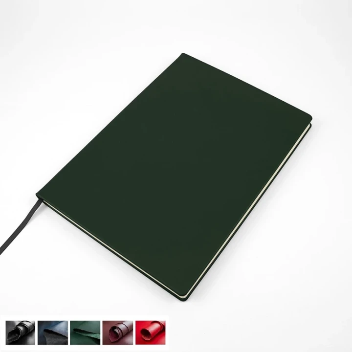 Universal Leather A4 Casebound Notebook, made in the UK