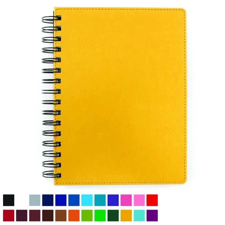 A5 Wiro Notebook in Belluno vegan leather look PU