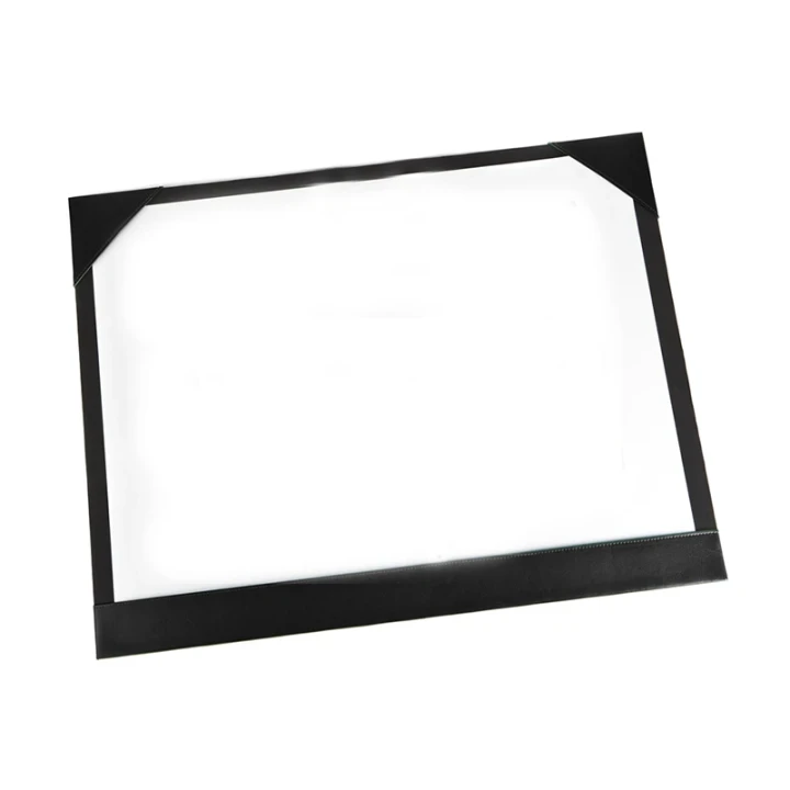 Recycled ELeather A2 Desk Pad Blotter, made in the UK