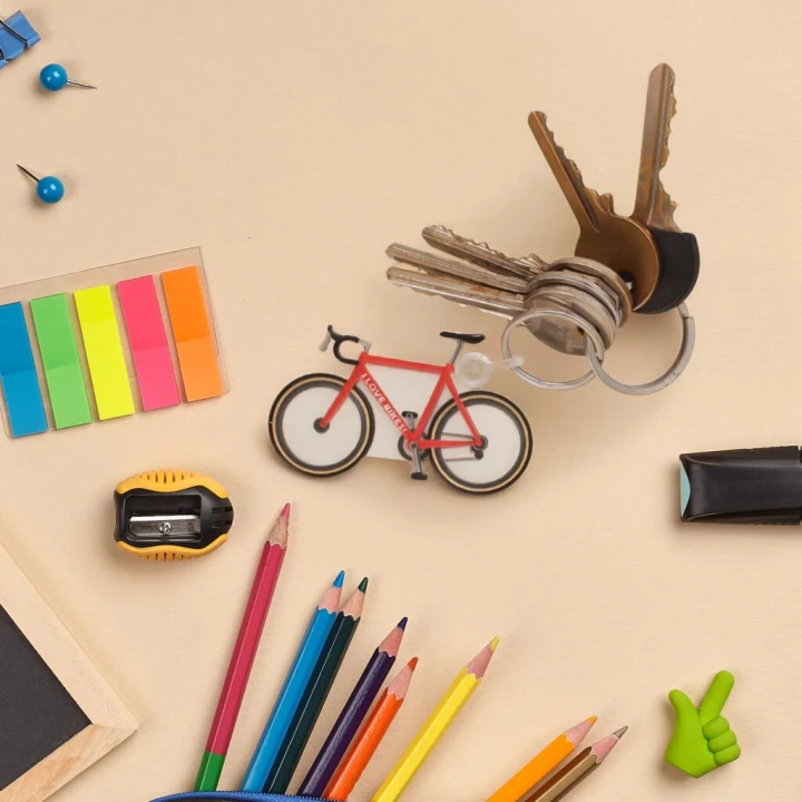 Bike FunKeys Keyring