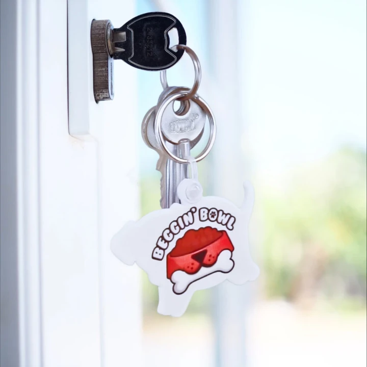 Dog FunKeys Keyring