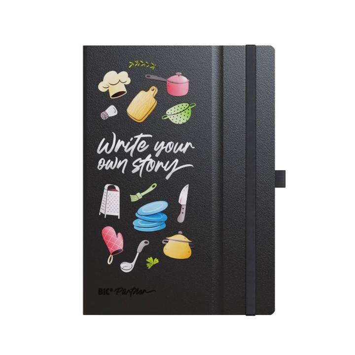 BIC® Partner A5 Hard Cover Notebook