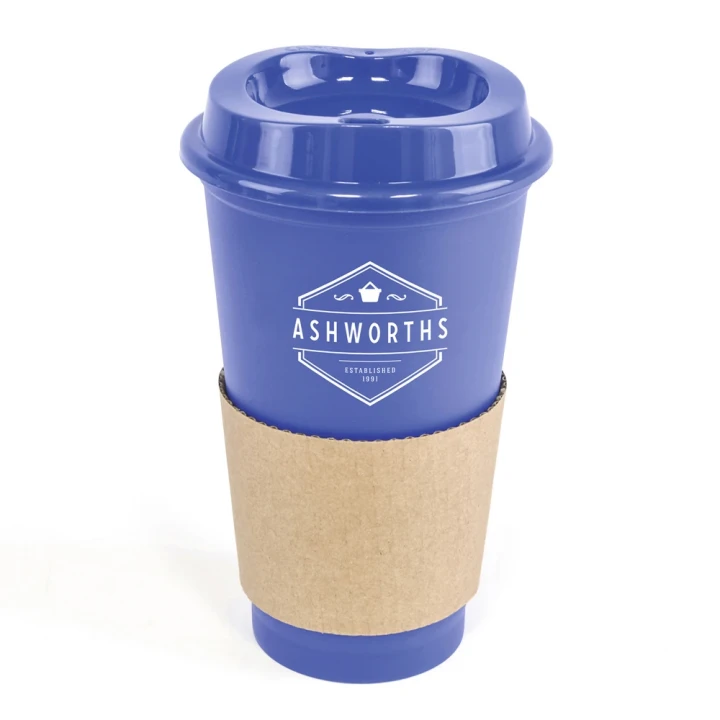 Café Plastic Travel Mug 500ml