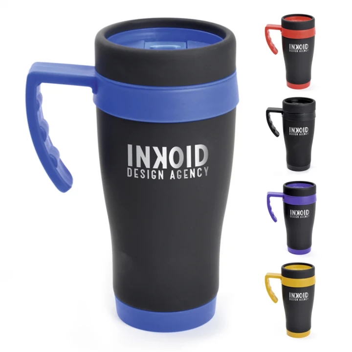 Matte Black Oregon Travel Mug 400ml