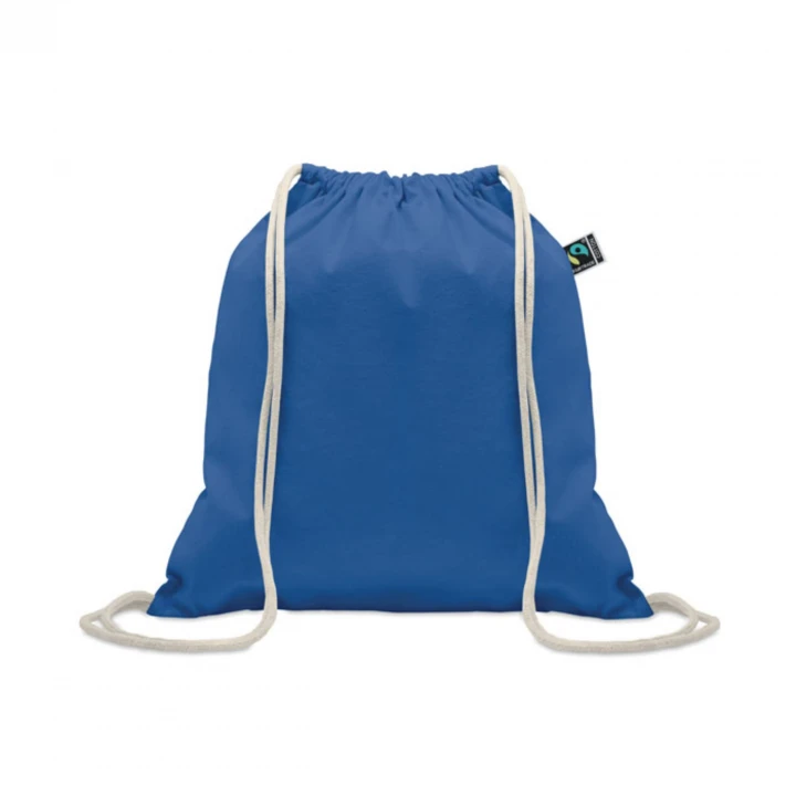 Colour Drawstring Bag Fairtrade 180gr