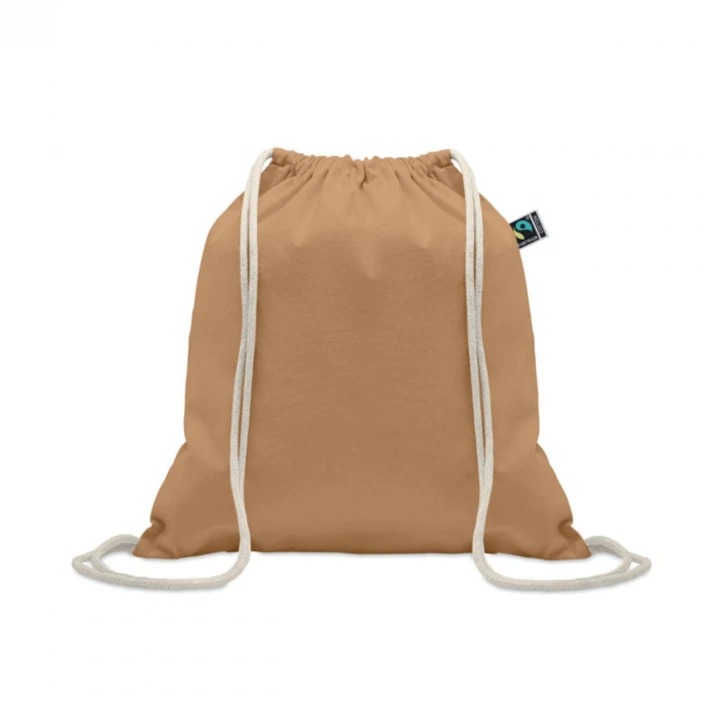 Colour Drawstring Bag Fairtrade 180gr