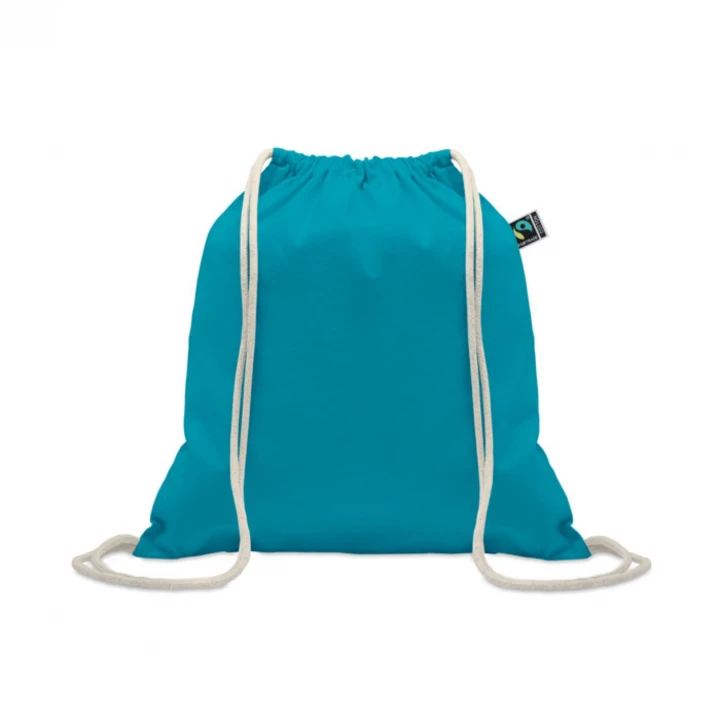 Colour Drawstring Bag Fairtrade 180gr