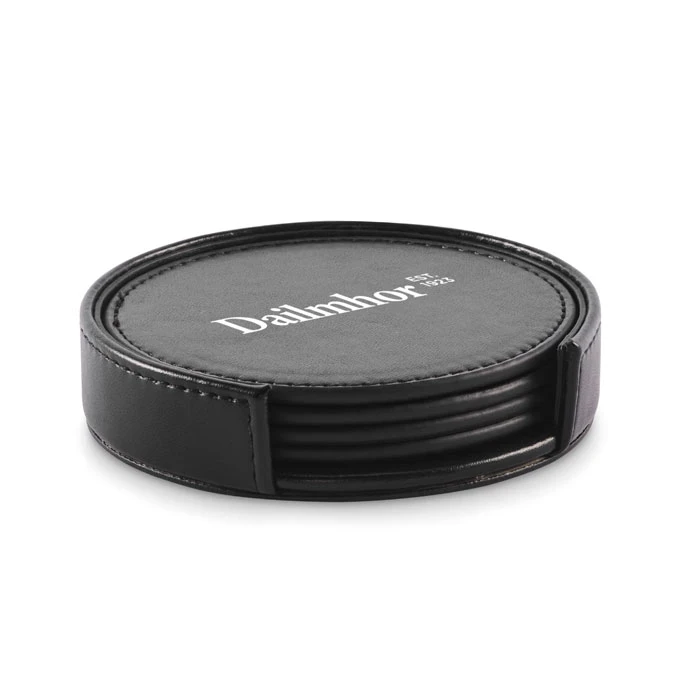 Set Of 4 PU Coasters