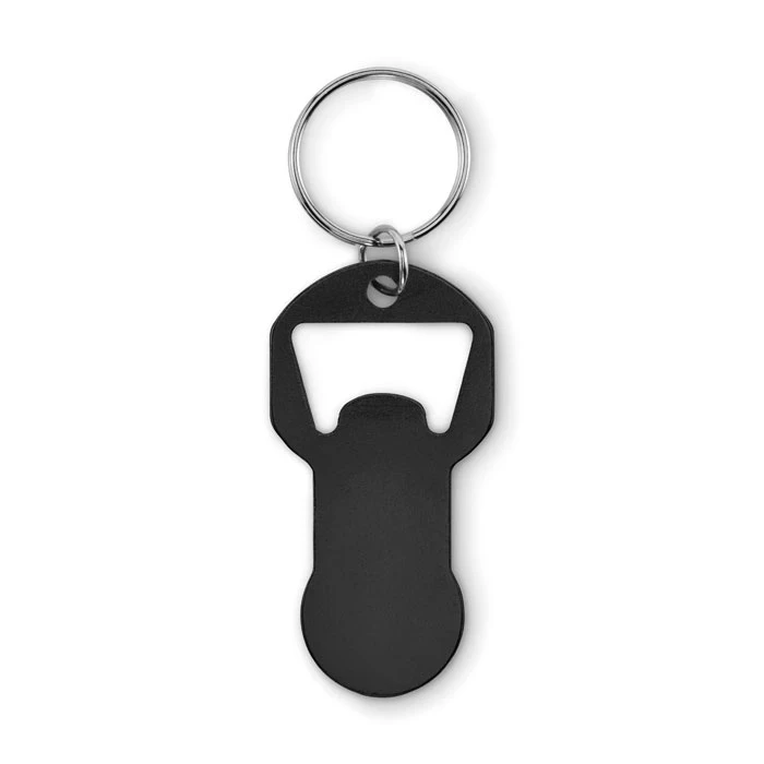 Recycled Aluminium Bottle Opener Keyring
