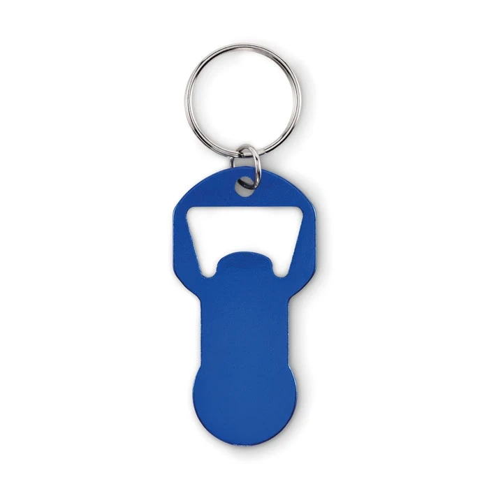 Recycled Aluminium Bottle Opener Keyring