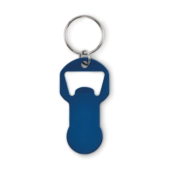 Recycled Aluminium Bottle Opener Keyring