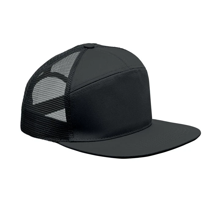 7 Panel Flat Visor Cap