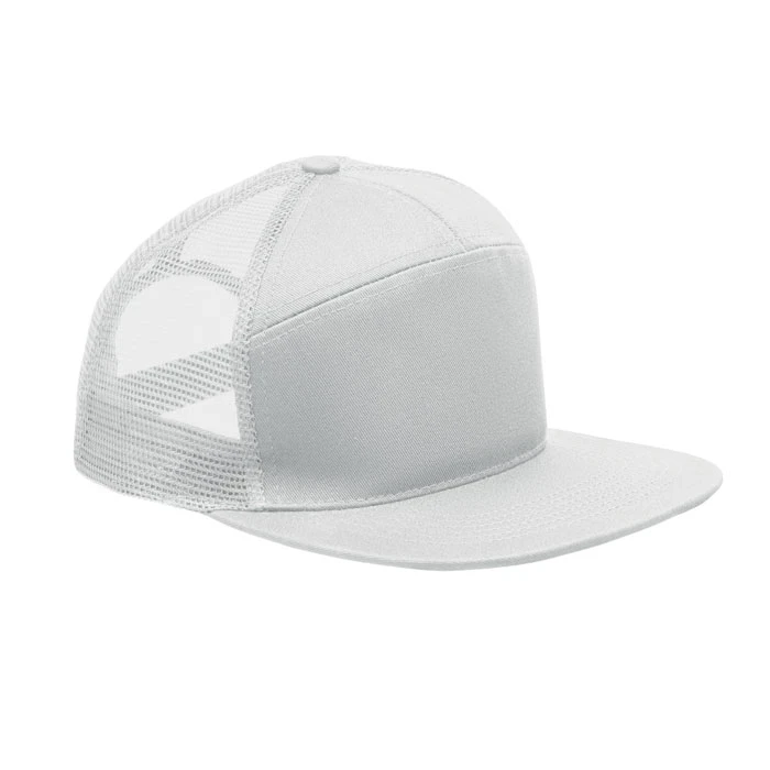 7 Panel Flat Visor Cap