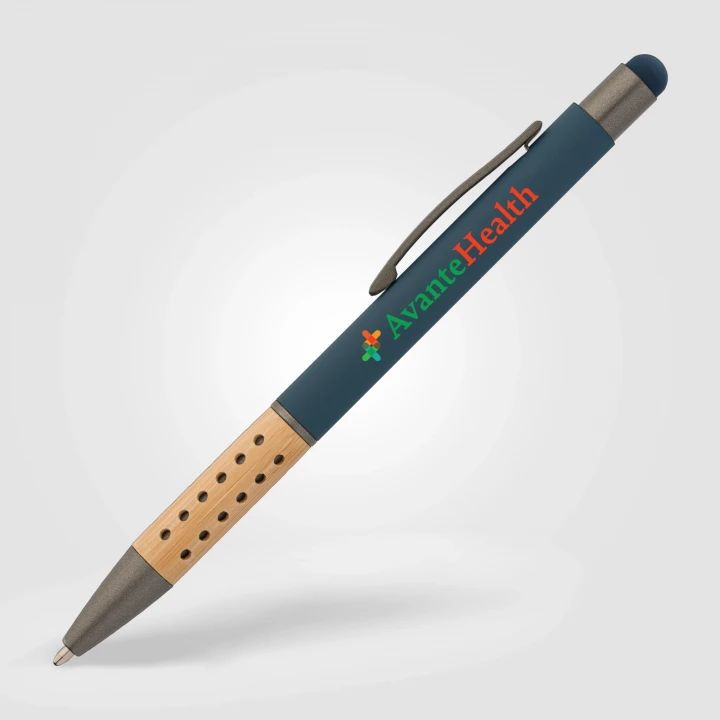 Bowie Bamboo Grip Stylus Pen