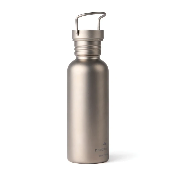 Nordic Drift Trail Ultra Light Titanium 600ml Water Bottle