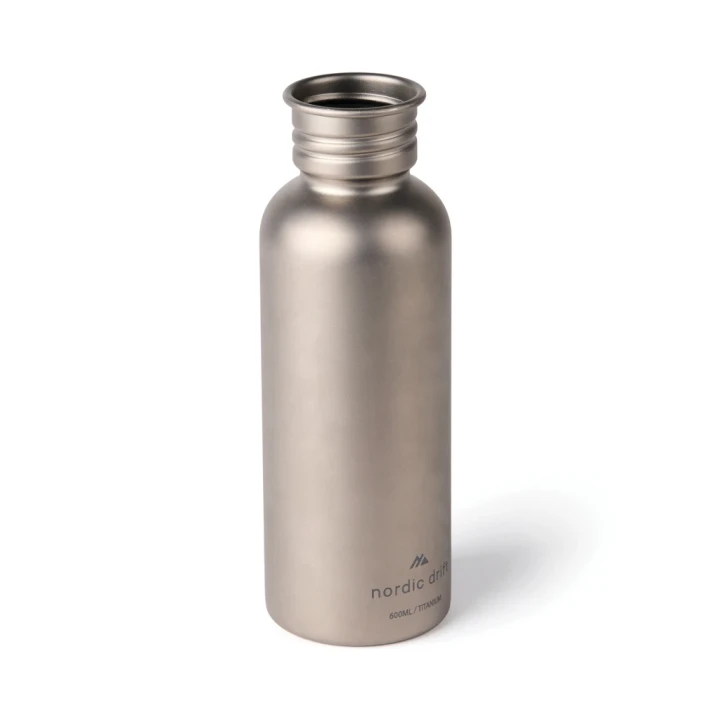 Nordic Drift Trail Ultra Light Titanium 600ml Water Bottle