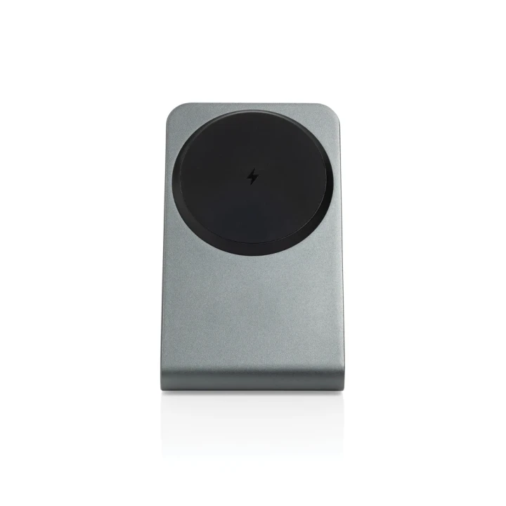 Terra aluminium 15W magnetic wireless charging phone stand