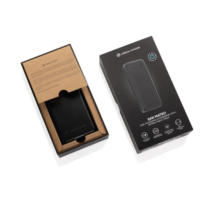 Urban Vitamin San Mateo 45W 20.000 mAh Powerbank