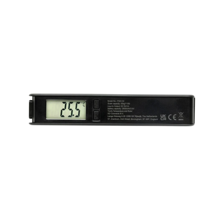 Swiss Peak 5-in-1 luggage scale powerbank torch