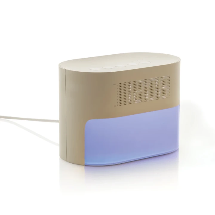LumaRise RCS recycled plastic white noise alarm clock