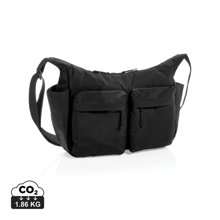 KENTO URBAN RCS recycled nylon padded crossover bag