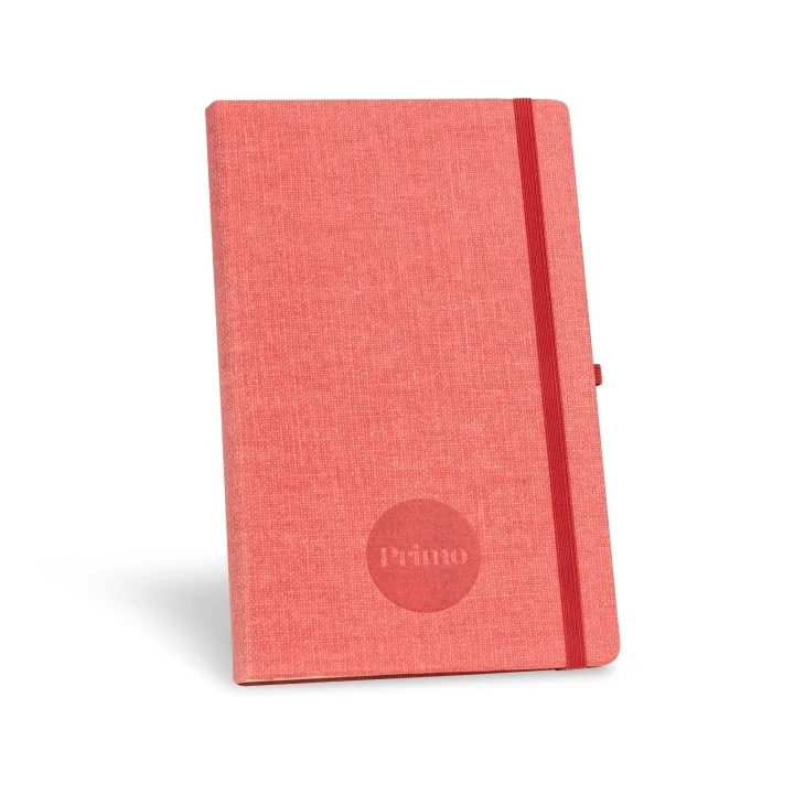 Customisable Eco Custom A5 notebook - Jute, Cora, Wood, Leather