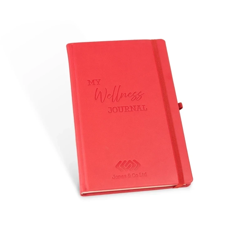 Customisable  12 Week Wellness Journal PU A5 Notebook