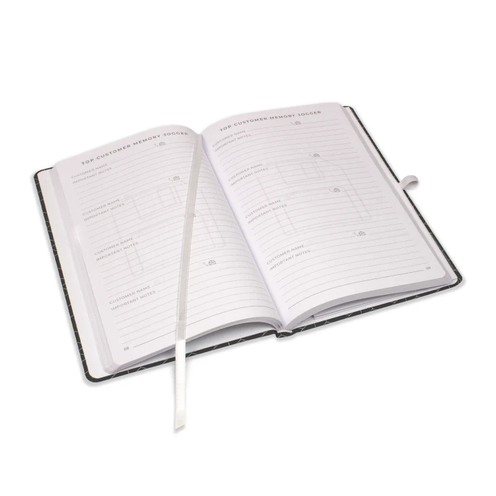 Customisable Work Journal PU A5 Notebook