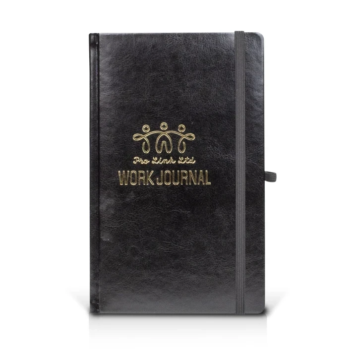 Customisable Work Journal PU A5 Notebook